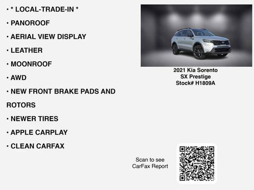 2021 Kia Sorento SX