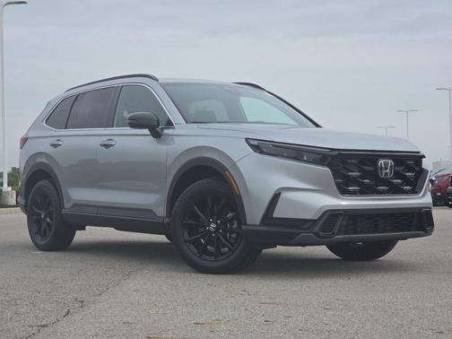 Lunar Silver Metallic 2024 Honda CR-V Hybrid Sport AWD