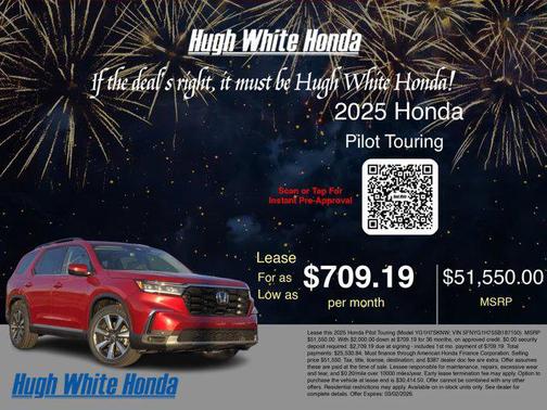 2025 Honda Pilot Touring 8-Passenger