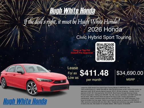 2026 Honda Civic Hybrid Sport Touring