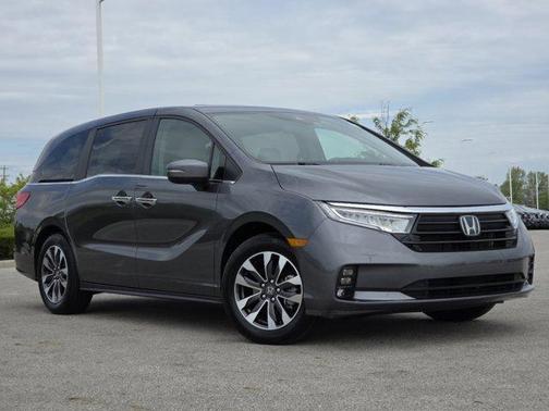 Modern Steel Metallic 2024 Honda Odyssey EX-L