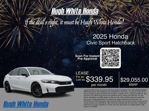 2025 Honda Civic Sport