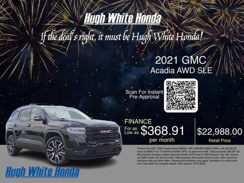 2021 GMC Acadia AWD SLE