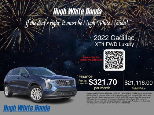 2022 Cadillac XT4 Luxury