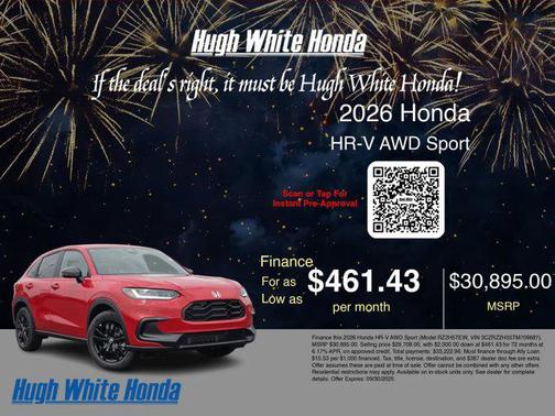 2026 Honda HR-V AWD Sport