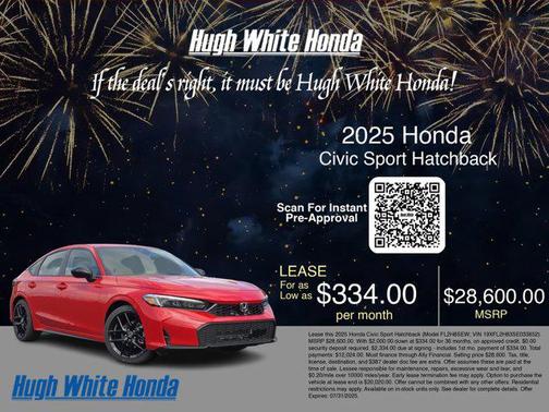 2025 Honda Civic Sport