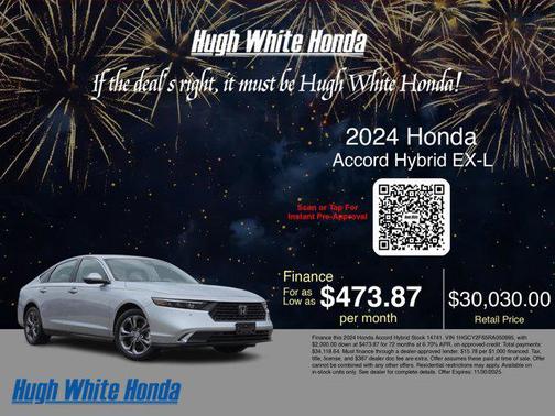 2024 Honda Accord Hybrid EX-L