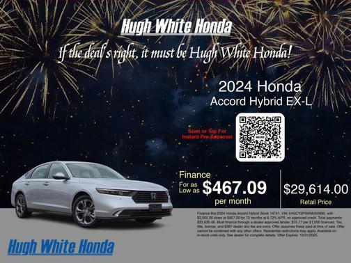 2024 Honda Accord Hybrid EX-L
