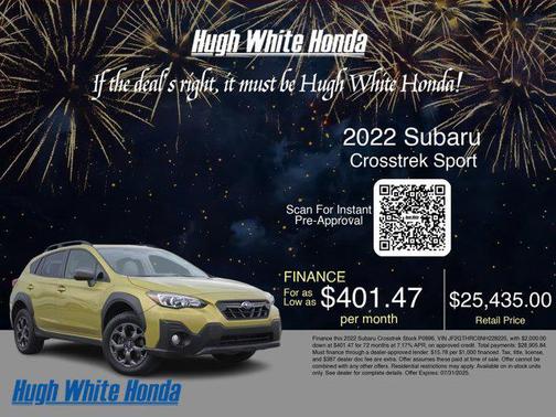 2022 Subaru Crosstrek Sport