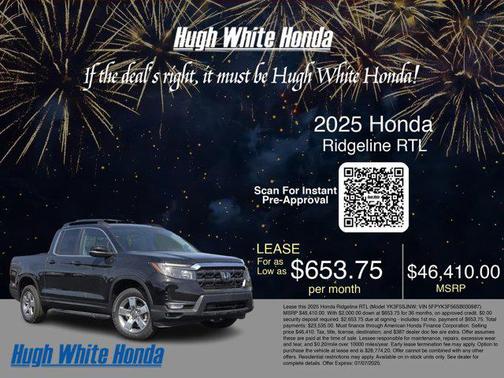 2025 Honda Ridgeline RTL