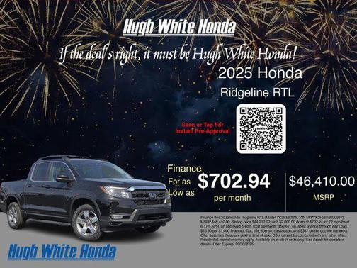 2025 Honda Ridgeline RTL