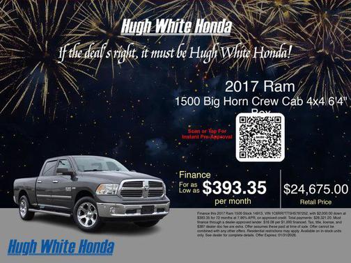 2017 RAM 1500 Big Horn