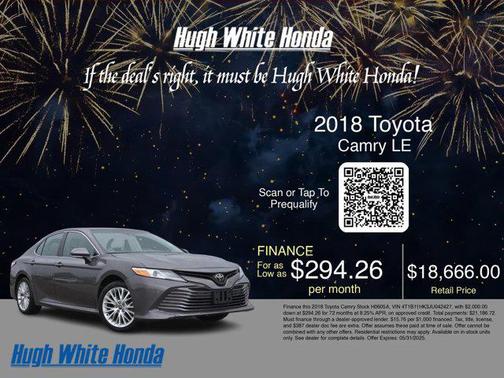 2018 Toyota Camry XLE