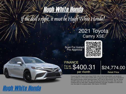 2021 Toyota Camry XSE