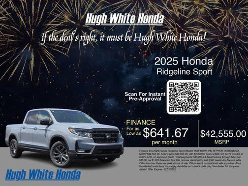 2025 Honda Ridgeline Sport