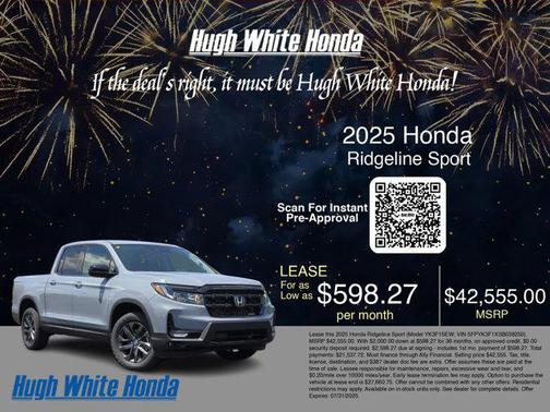 2025 Honda Ridgeline Sport