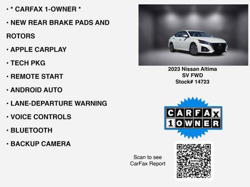 2023 Nissan Altima 2.5 SV