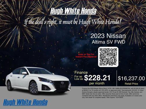 2023 Nissan Altima 2.5 SV