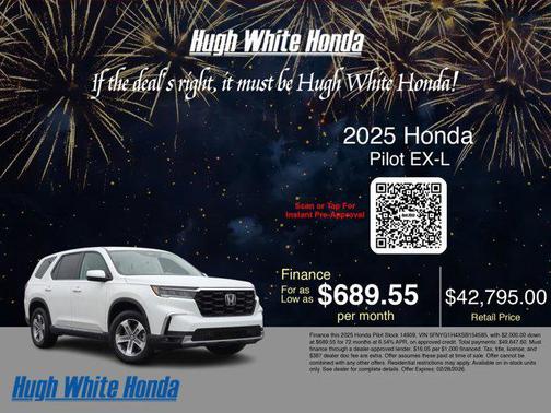 2025 Honda Pilot EX-L