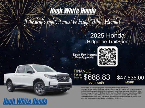 2025 Honda Ridgeline TrailSport