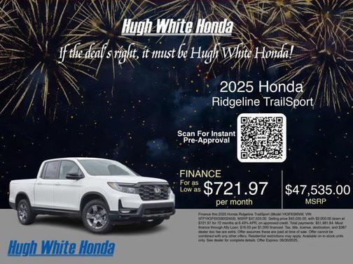 2025 Honda Ridgeline TrailSport