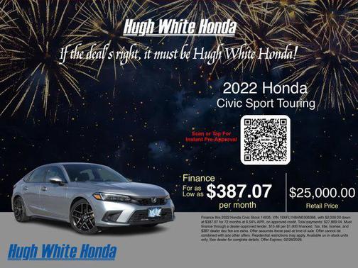 2022 Honda Civic Sport Touring