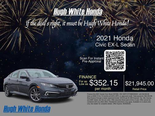2021 Honda Civic EX-L