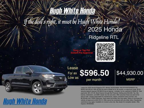 2025 Honda Ridgeline RTL
