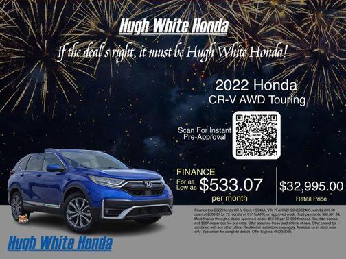 2022 Honda CR-V AWD Touring