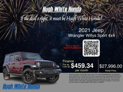 2021 Jeep Wrangler Unlimited Sport