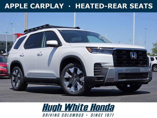 Platinum White Pearl 2026 Honda Pilot Elite