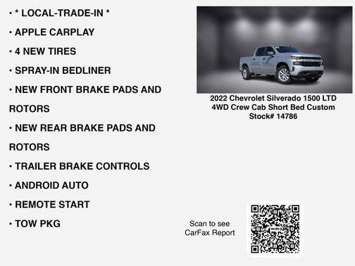 2022 Chevrolet Silverado 1500 Custom