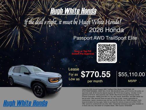 2026 Honda Passport AWD TrailSport Elite