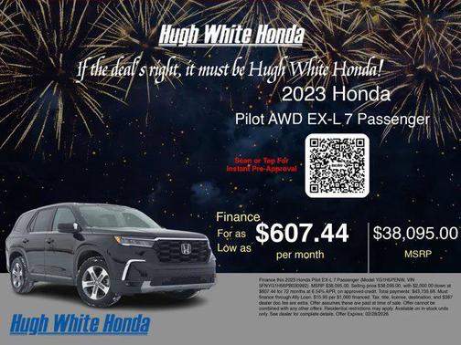 2023 Honda Pilot AWD EX-L 7 Passenger