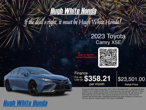 2023 Toyota Camry XSE