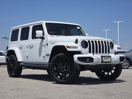 Bright White Clearcoat 2021 Jeep Wrangler Unlimited Sahara