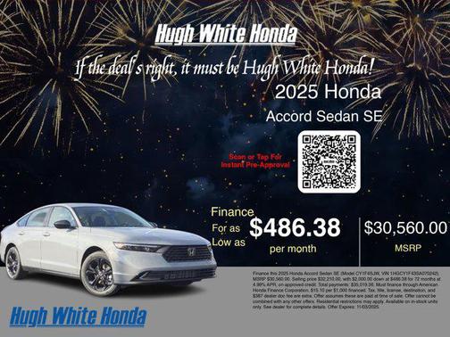 2025 Honda Accord Sport SE 1.5T