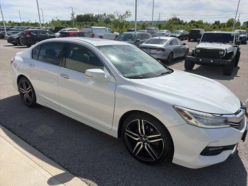 White Orchid Pearl 2016 Honda Accord Touring