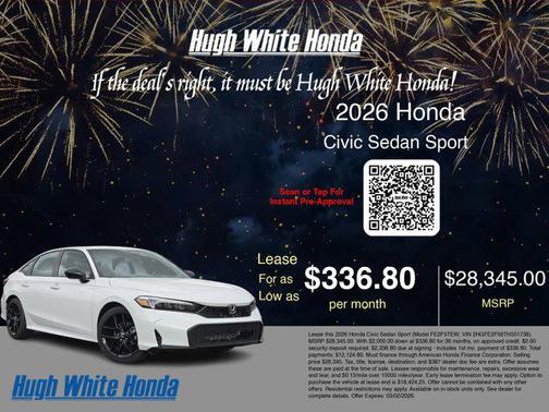 2026 Honda Civic Sport