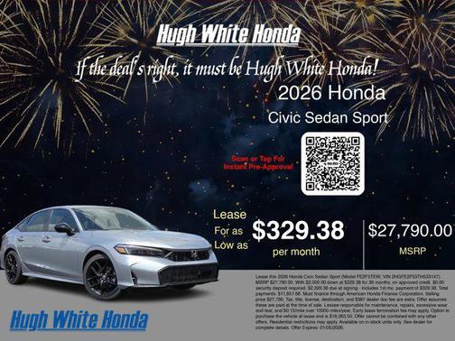 2026 Honda Civic Sport