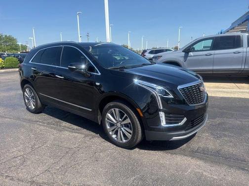 Stellar Black Metallic 2024 Cadillac XT5 Premium Luxury