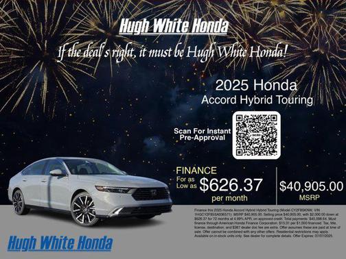 2025 Honda Accord Hybrid Touring