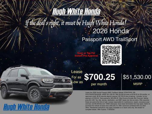 2026 Honda Passport AWD TrailSport