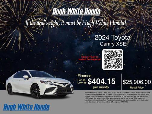 2024 Toyota Camry XSE