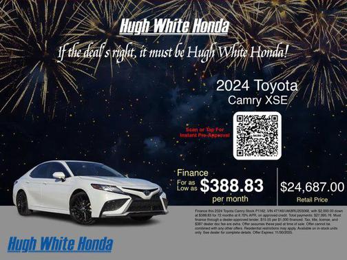 2024 Toyota Camry XSE