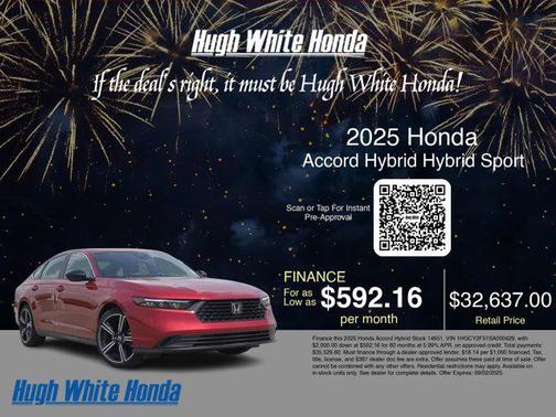 2025 Honda Accord Hybrid Base