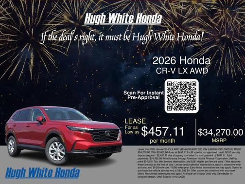 2026 Honda CR-V LX
