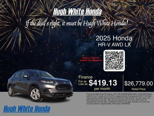 2025 Honda HR-V LX