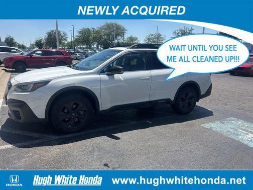 Crystal White Pearl 2021 Subaru Outback Onyx Edition XT