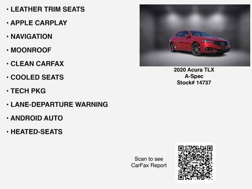 2020 Acura TLX A-Spec